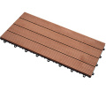 Wholesale DIY Wooden Floor Snap Deck Tiles Composite Wood Interlocking Deck Tile for Patio Garden Swimming Pool Balcony Walkway